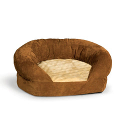 KH Mfg Ortho Bolster Sleeper Brown Dog Bed
