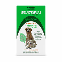 Welactin Canine Softgels with Omega 3 - 120 ct