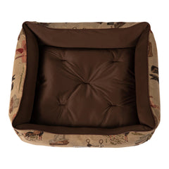 Huntley Pet Western Equestrian Tapestry Pet Bed