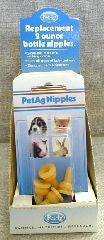 Regular Replacement Nipples 1in 5pk