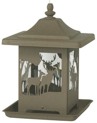 Homestead Ornamental Bronze Wilderness Bird Feeder
