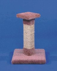 Kitty Cactus With Sisal Scratch Post 13inx13inx18in