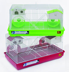 Prevue Hendryx Deluxe Hamster/Gerbil Cage 26x14x12