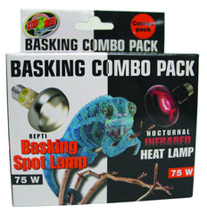 Zoo Med Day/Night Light Combo Pack 75 Watt