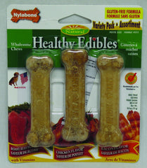 Nylabone Healthy Edibles Variety Pk Petite/3 Pk