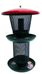 No/No No/No Multi-Seed Feeder 4lb Red/Blk