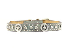 Blazin Roxx Crystal Star Pet Collar