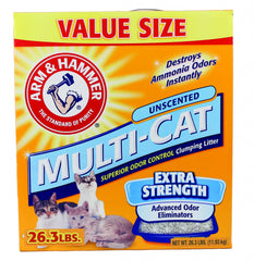 AH Multi-Cat Unscented Litter-Ex Strength 26.3lb