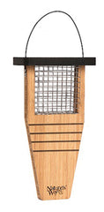 Tail-Prop Suet Feeder 14x7.875x3 Bamboo