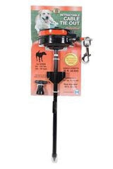 Retractable Tie Out Cable with Stake