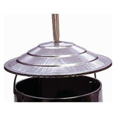 Hanging Bird Feeder Cover 11.5Diax2 1/4H