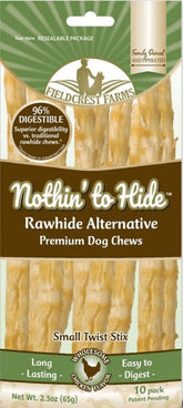Nothin To Hide Small Twist Stix Chicken 10pk