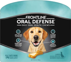 Frontline Oral Defense Daily Oral Health Chews - Frontline Dental Chews Xs