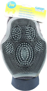 JW Pet 3 in 1 Dog Grooming Glove