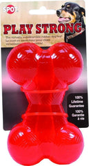 SPOT Play Strong Rubber Bone Dog Toy