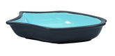 SPOTVienna Fishy Cat Dish 7in Blue