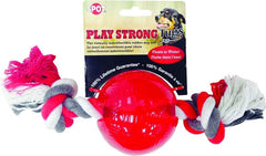 Spot Play Strong Tugs Bone Ball Rope Large Red