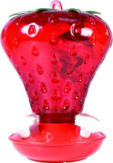 Audubon Strawberry Shaped Hummingbird Feeder 40oz