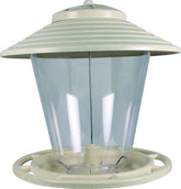 Audubon Premium Hopper Feeder 4Lb OffWhite/Clear