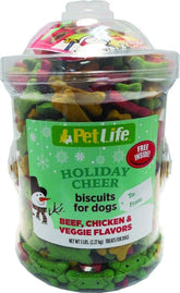 Triumph Petlife Holiday Cheer Biscuit For Dogs 5LB