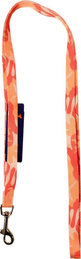 Ribbon Overlay Single Thick Dog Lead 6ft Camo