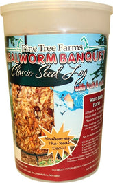 Pine Tree Farms Mealworm Banquet Classic Log