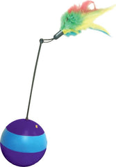 Spin About Motorized Cat Ball Purple/Blu