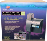 Coralife Marine Filter with Protein Skimmer 50 Gph Bk