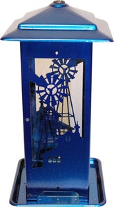 Homestead Windmill Seed Feeder 5 lb Blue