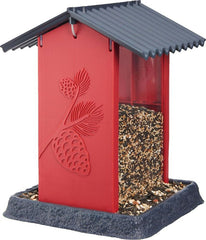 Pinecone Birdfeeder 8x8x11 Red