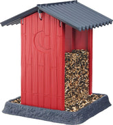 Shed Birdfeeder 8x8x11 Red