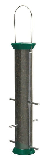 Droll Yankees Metal Thistle Feeder Green