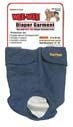 Diaper Garment For Dogs .5 x 10 x 15 Blue