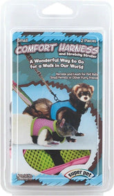 Harness With Stretchy Stroller For Small Animals