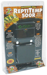 Repti Temp Remote Sensor Thermostat 12x2x8 Black