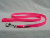 Lead Sngl Thck Nyln With swvl Snp 5/8 X6 Hot Pink