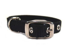 Single Thck Nyln Dlx Dg Collar 5/8 X12 Black