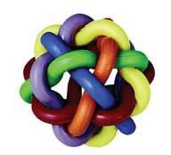 Nobbly Wobbly Rubber Ball Large