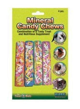 Small Animal Mineral Candy Chews 4 Pieces Assorted