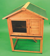 Premium Plus Bunny Barn 38 x 31 x 47 Natural