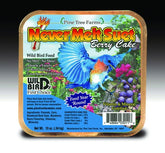 Pine Tree Never Melt Suet Cake 13oz Berry
