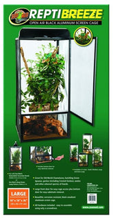 Zoo Med Reptibreeze Screen Cage Large