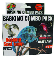 Zoo Med Day/Night Light Combo Pack 75 Watt