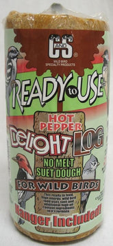 Cands RTU Hot Pepper Delight Suet Log 2lb