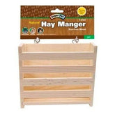 Super Pet Natural Wooden Hay Manger Large