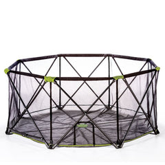 Carlson Pet Portable Eight-Panel Green Pet Pen