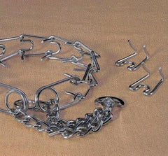 Hamilton Chrome Replacement Chain Training Collar Prong Links