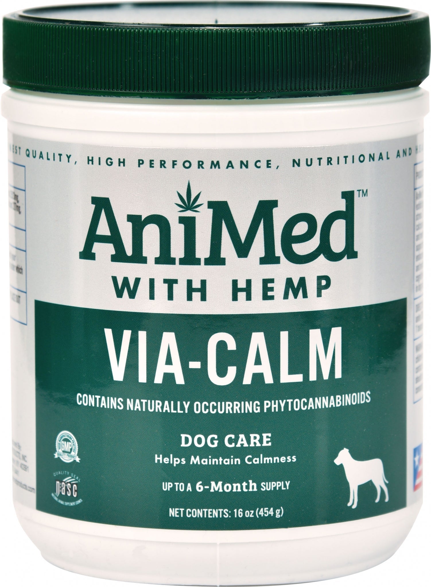 AniMed Via-Calm with Hemp For Dogs