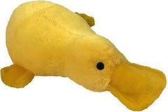 Petlou Promo Platypus Plush Dog Toy Yellow 15In