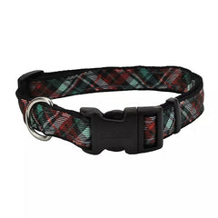 Classic Plaid Holiday Dog Collar